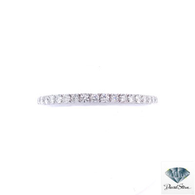 12 CT Round Brilliant Diamond Tennis Bracelet in 14kt White Gold.